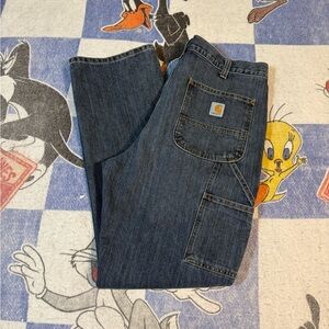 Carhartt denim work pants